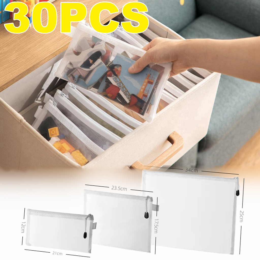 Portfolio Folder Zip - Bolsa de archivo con cremallera de