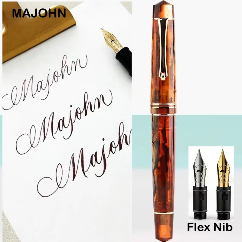 Stationery Supply Business - Pluma Estilográfica de Resina Majohn M800