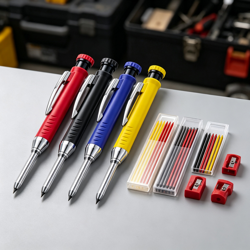 Mechanical Pencil Lead - Juego de Lápices Mecánicos para Carpintería,