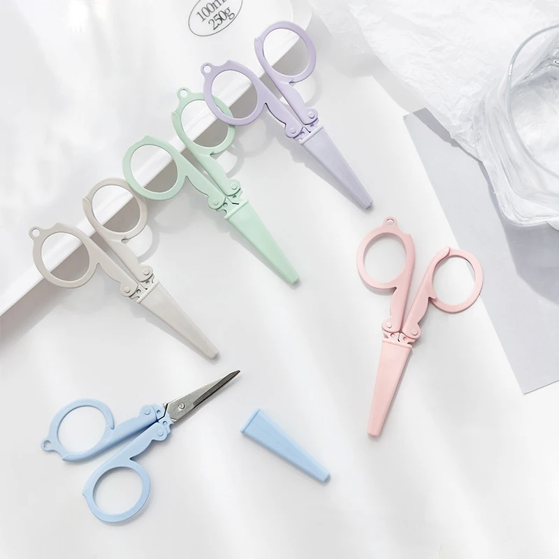 Tijeras Plegables de Color Mor - Stationery And Office Supply Chain reseña y precio