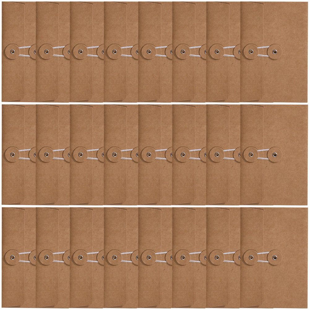 30 sobres de papel kraft vinta - Letter Envelope Kraft reseña y precio