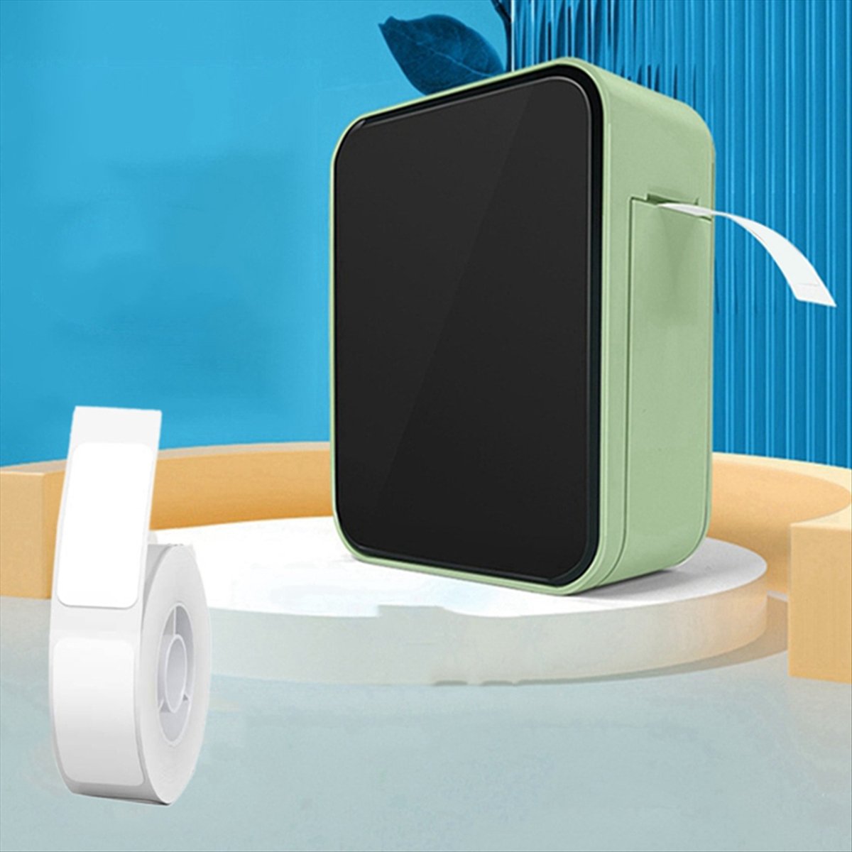 Compatible con la impresora de - Label Printer Tape reseña y precio