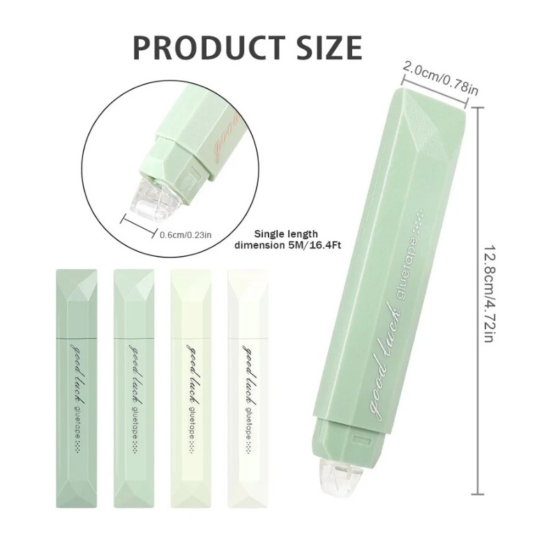 4 piezas de cinta adhesiva de  - Glue Stick Pack reseña y precio