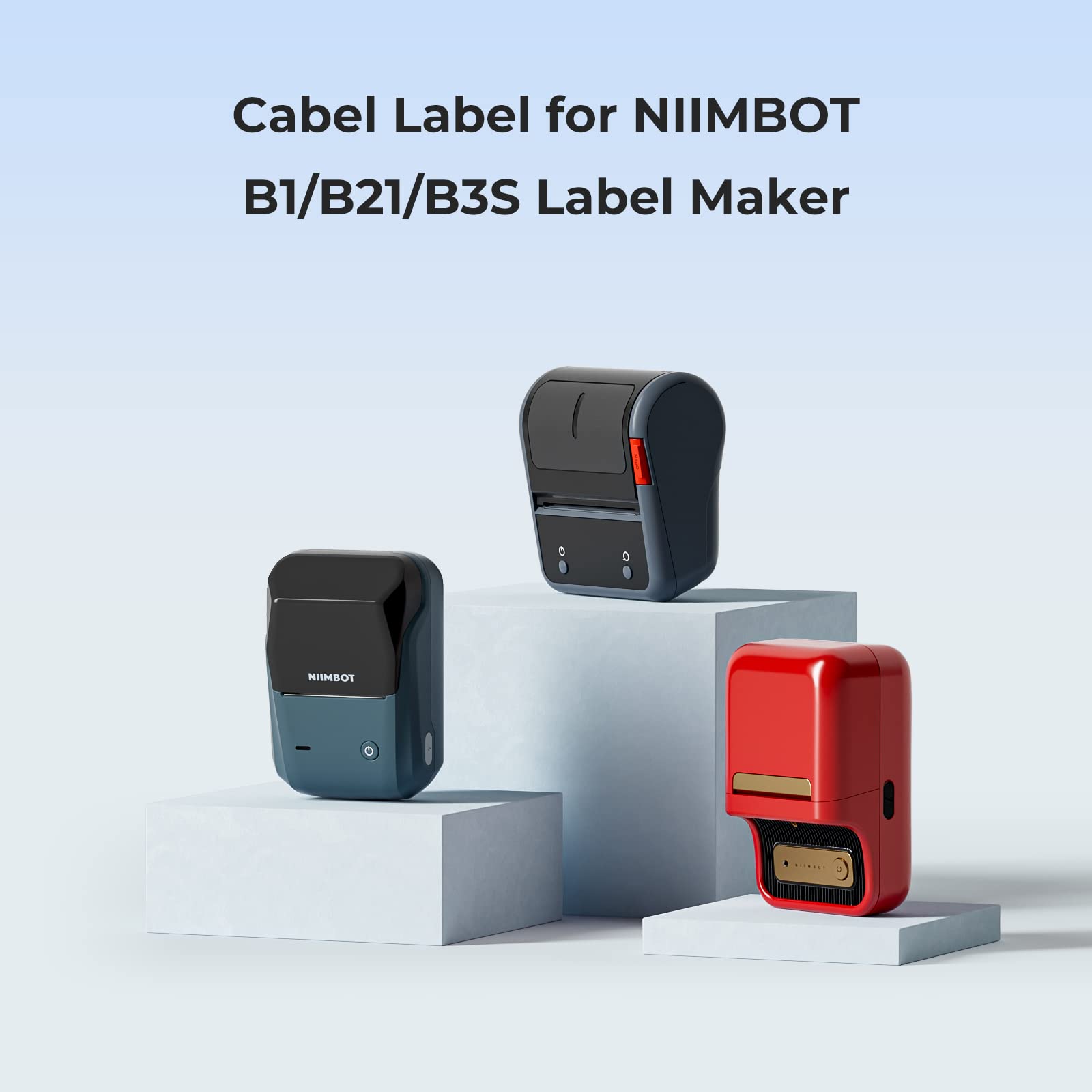 Etiquetas de cable de color Ni - Label Printer Tape reseña y precio