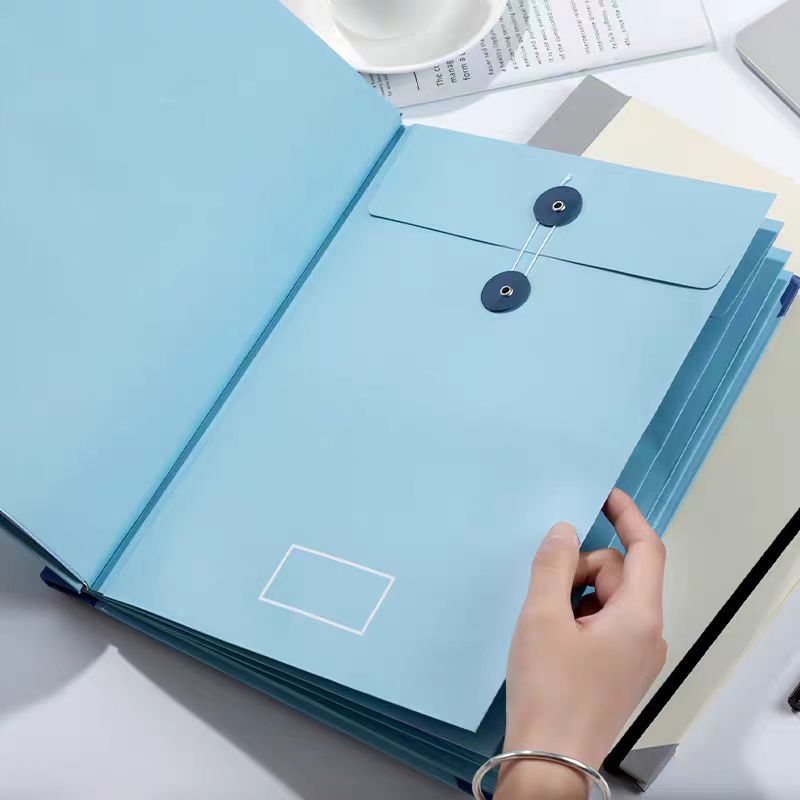 Carpetas de archivos con etiqu - Portfolio Folder Zip reseña y precio