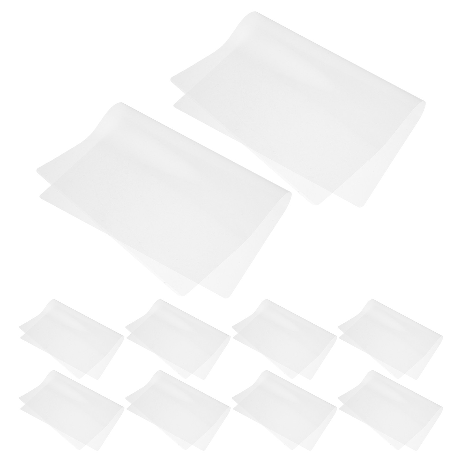 100 Hojas de Plástico Transpar - Document Laminator Pouch reseña y precio
