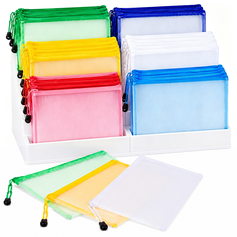 Bolsas de malla con cremallera - Portfolio Folder Zip reseña y precio